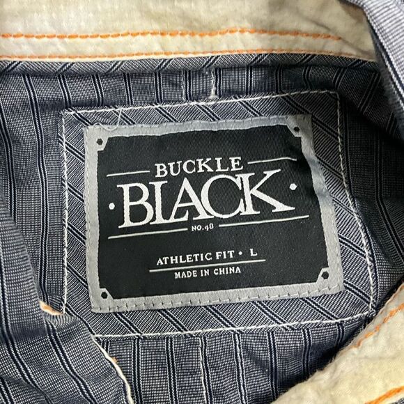 BUCKLE BLACK Long Sleeve Dress Shirt - Picture 6 of 7